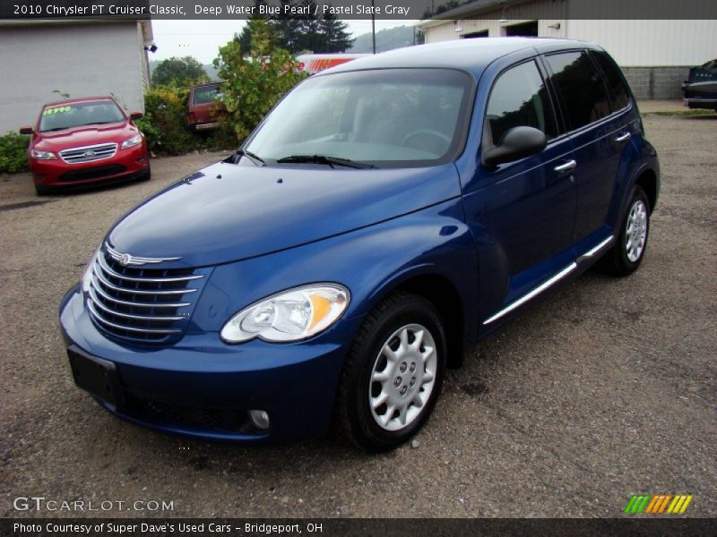 Deep Water Blue Pearl / Pastel Slate Gray 2010 Chrysler PT Cruiser Classic