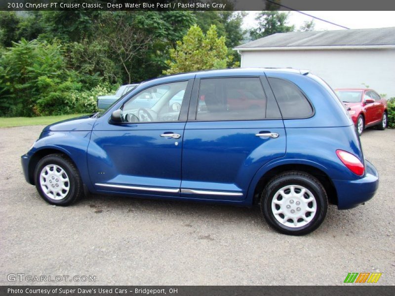 Deep Water Blue Pearl / Pastel Slate Gray 2010 Chrysler PT Cruiser Classic