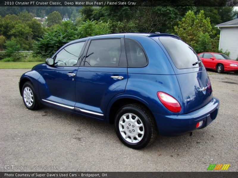 Deep Water Blue Pearl / Pastel Slate Gray 2010 Chrysler PT Cruiser Classic