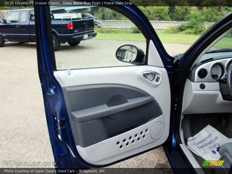 Deep Water Blue Pearl / Pastel Slate Gray 2010 Chrysler PT Cruiser Classic