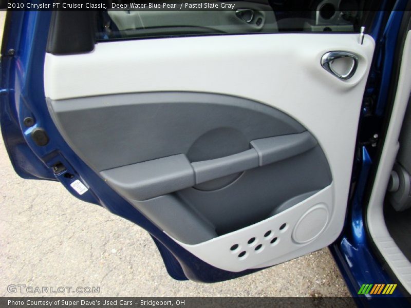 Deep Water Blue Pearl / Pastel Slate Gray 2010 Chrysler PT Cruiser Classic