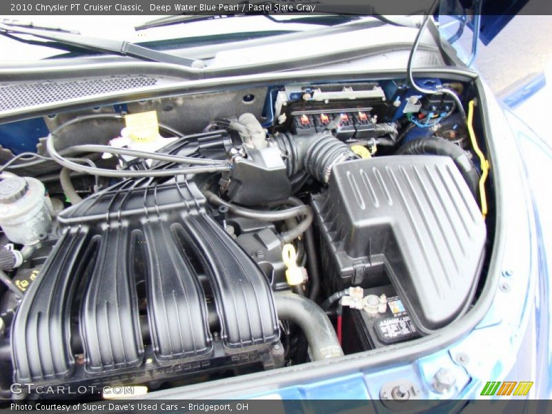 Deep Water Blue Pearl / Pastel Slate Gray 2010 Chrysler PT Cruiser Classic