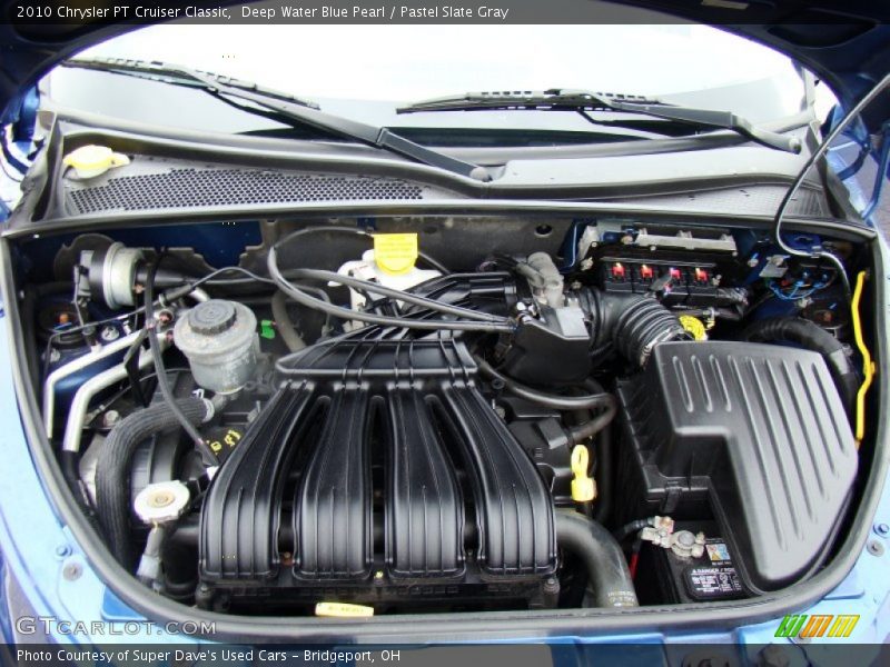 Deep Water Blue Pearl / Pastel Slate Gray 2010 Chrysler PT Cruiser Classic