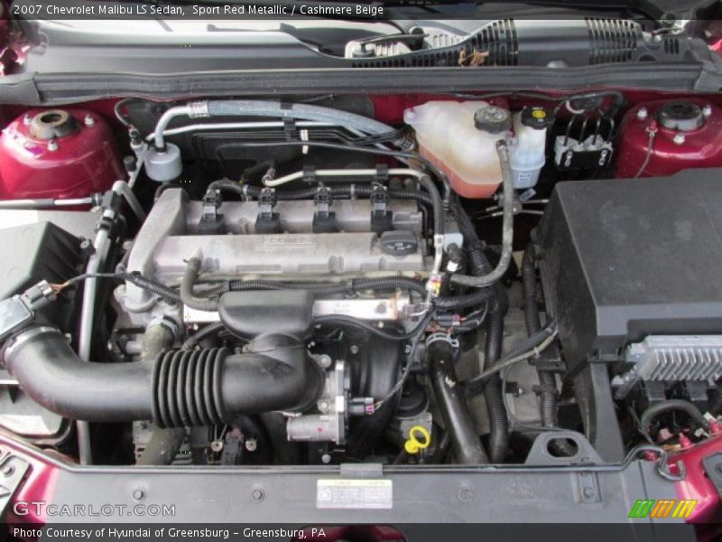 Sport Red Metallic / Cashmere Beige 2007 Chevrolet Malibu LS Sedan