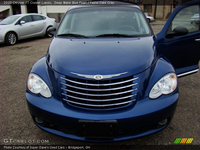 Deep Water Blue Pearl / Pastel Slate Gray 2010 Chrysler PT Cruiser Classic