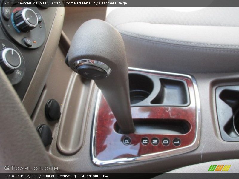 Sport Red Metallic / Cashmere Beige 2007 Chevrolet Malibu LS Sedan