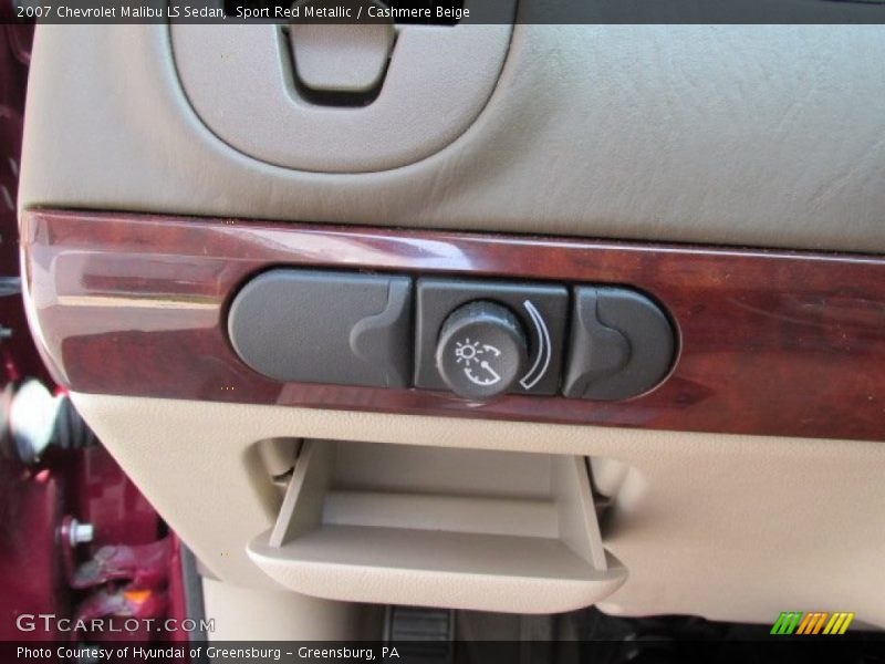 Sport Red Metallic / Cashmere Beige 2007 Chevrolet Malibu LS Sedan