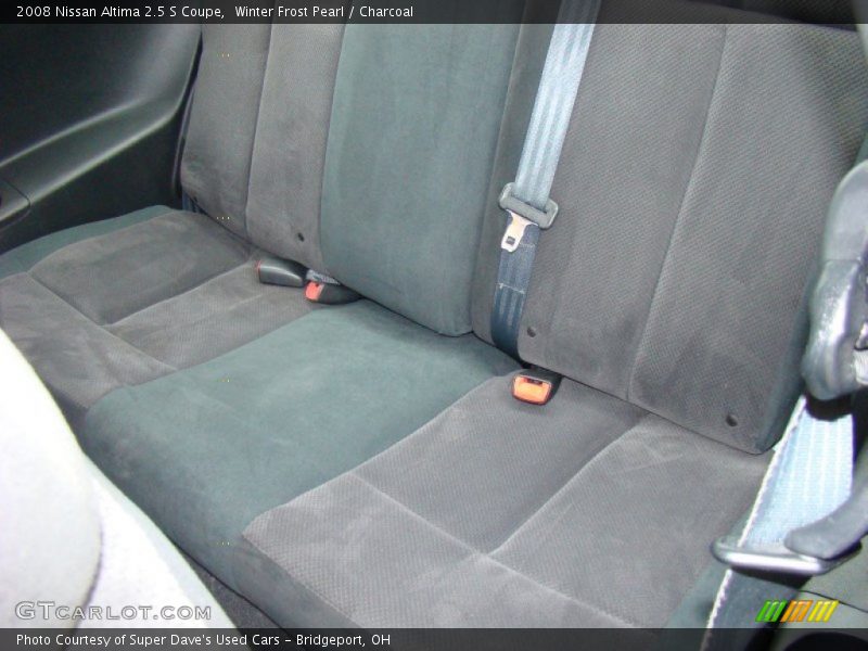 Winter Frost Pearl / Charcoal 2008 Nissan Altima 2.5 S Coupe
