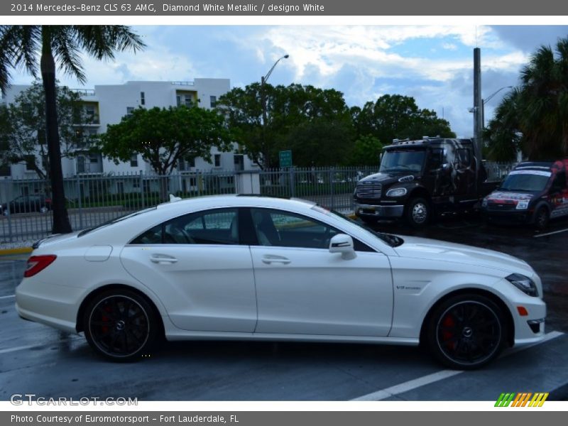  2014 CLS 63 AMG Diamond White Metallic