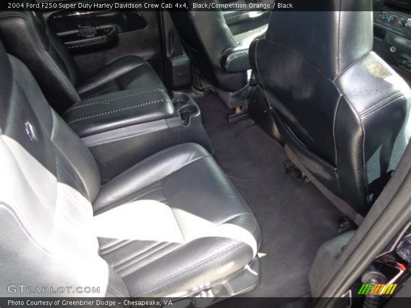 Rear Seat of 2004 F250 Super Duty Harley Davidson Crew Cab 4x4
