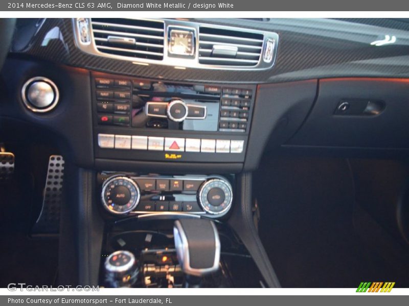 Diamond White Metallic / designo White 2014 Mercedes-Benz CLS 63 AMG