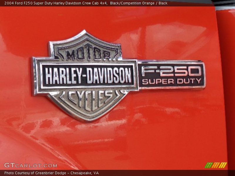  2004 F250 Super Duty Harley Davidson Crew Cab 4x4 Logo