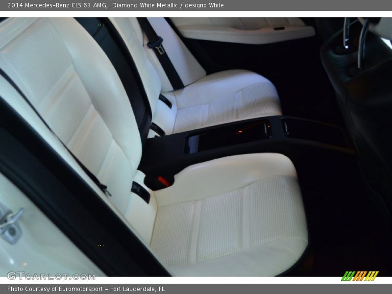 Diamond White Metallic / designo White 2014 Mercedes-Benz CLS 63 AMG