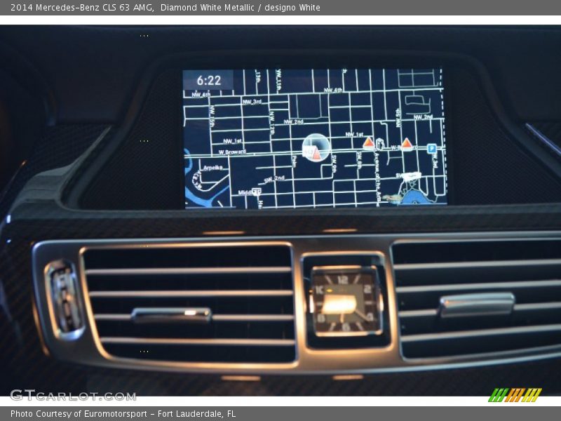 Diamond White Metallic / designo White 2014 Mercedes-Benz CLS 63 AMG