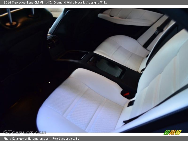 Diamond White Metallic / designo White 2014 Mercedes-Benz CLS 63 AMG