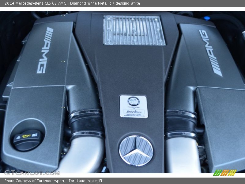  2014 CLS 63 AMG Engine - 5.5 AMG Liter biturbo DOHC 32-Valve VVT V8