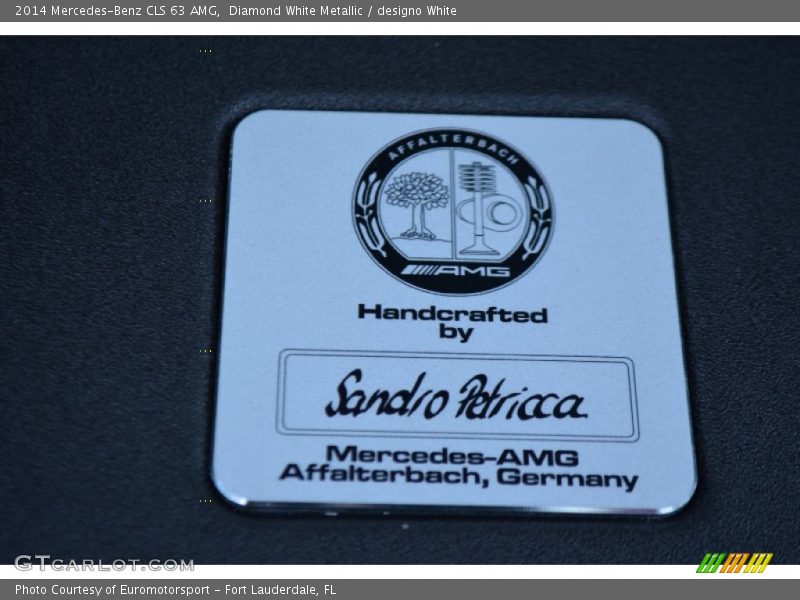  2014 CLS 63 AMG Logo