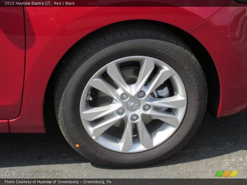 Red / Black 2013 Hyundai Elantra GT