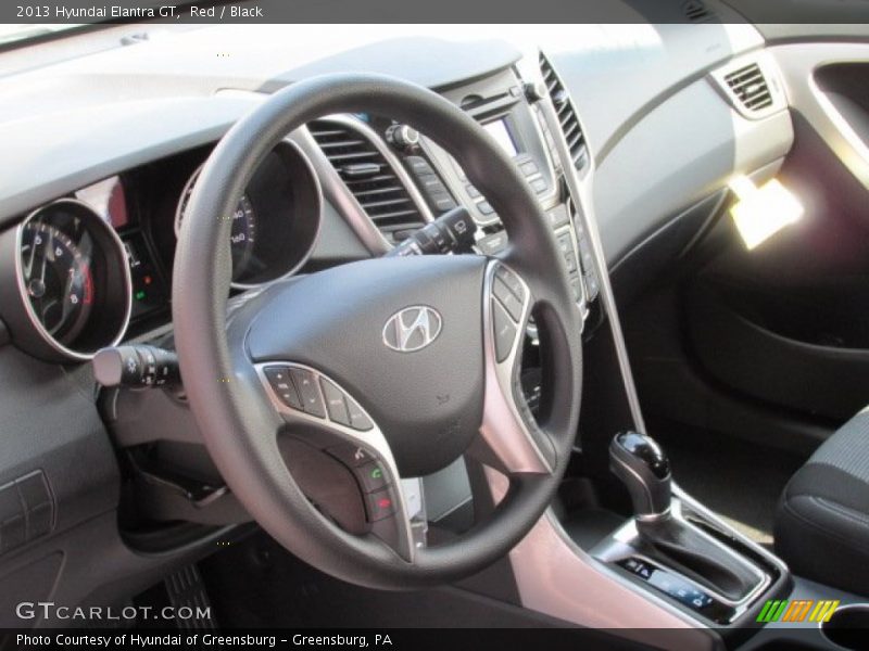 Red / Black 2013 Hyundai Elantra GT