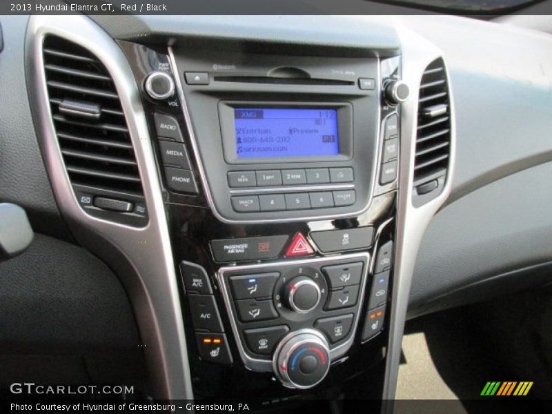 Red / Black 2013 Hyundai Elantra GT