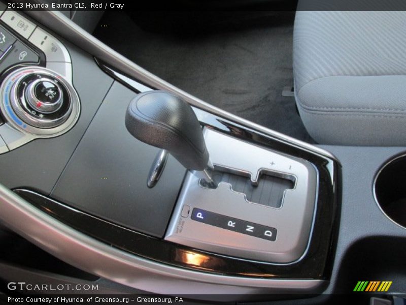 Red / Gray 2013 Hyundai Elantra GLS