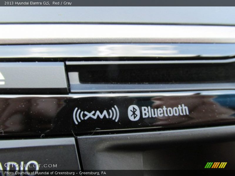 Red / Gray 2013 Hyundai Elantra GLS