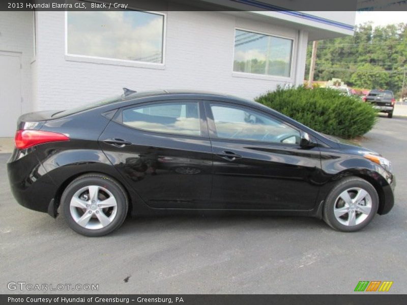 Black / Gray 2013 Hyundai Elantra GLS