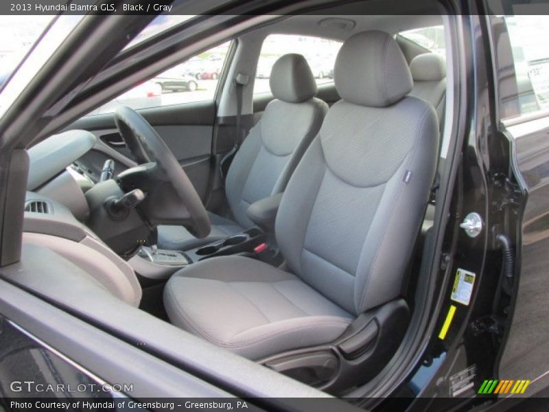 Black / Gray 2013 Hyundai Elantra GLS