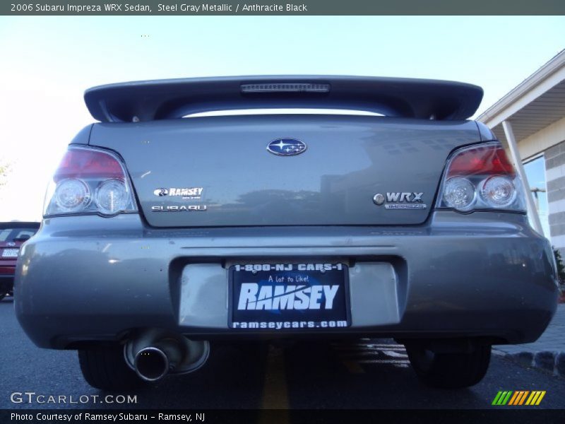 Steel Gray Metallic / Anthracite Black 2006 Subaru Impreza WRX Sedan