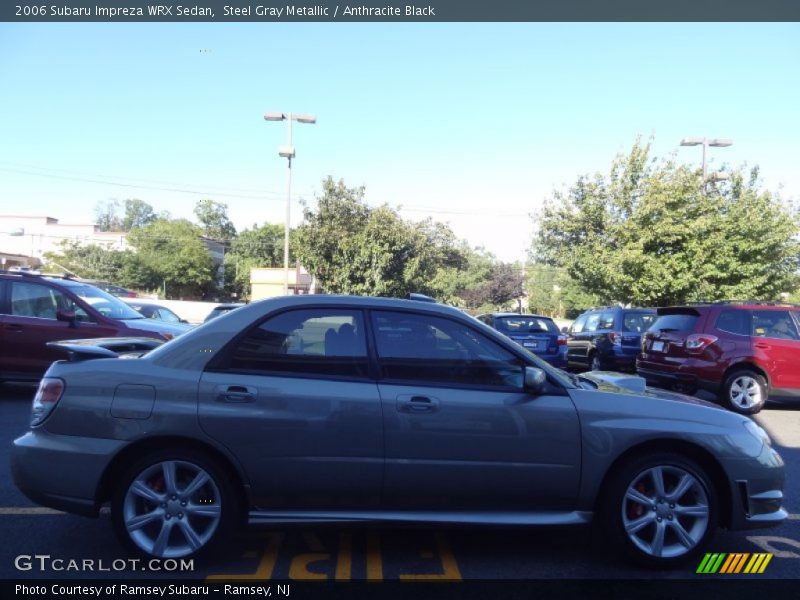 Steel Gray Metallic / Anthracite Black 2006 Subaru Impreza WRX Sedan