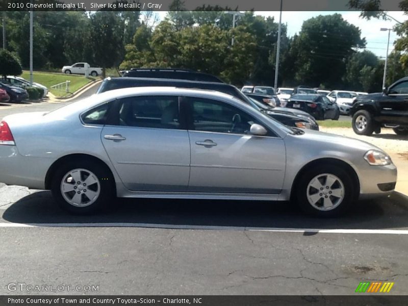 Silver Ice Metallic / Gray 2010 Chevrolet Impala LT