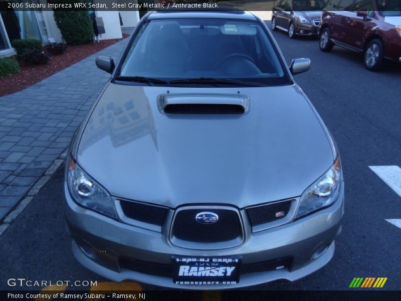 Steel Gray Metallic / Anthracite Black 2006 Subaru Impreza WRX Sedan