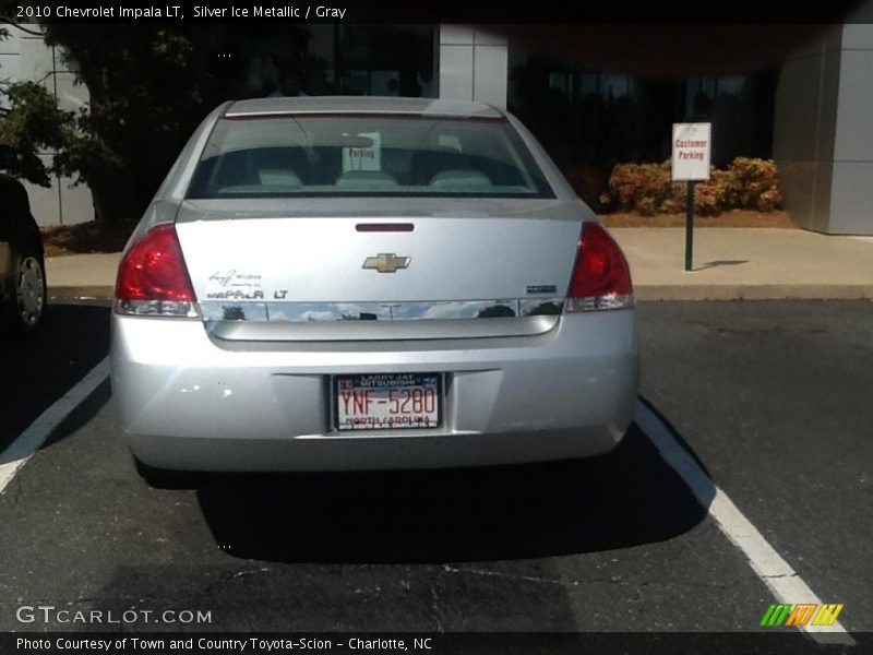 Silver Ice Metallic / Gray 2010 Chevrolet Impala LT