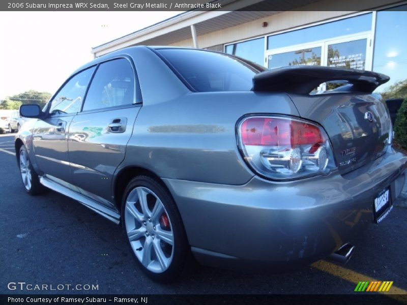 Steel Gray Metallic / Anthracite Black 2006 Subaru Impreza WRX Sedan