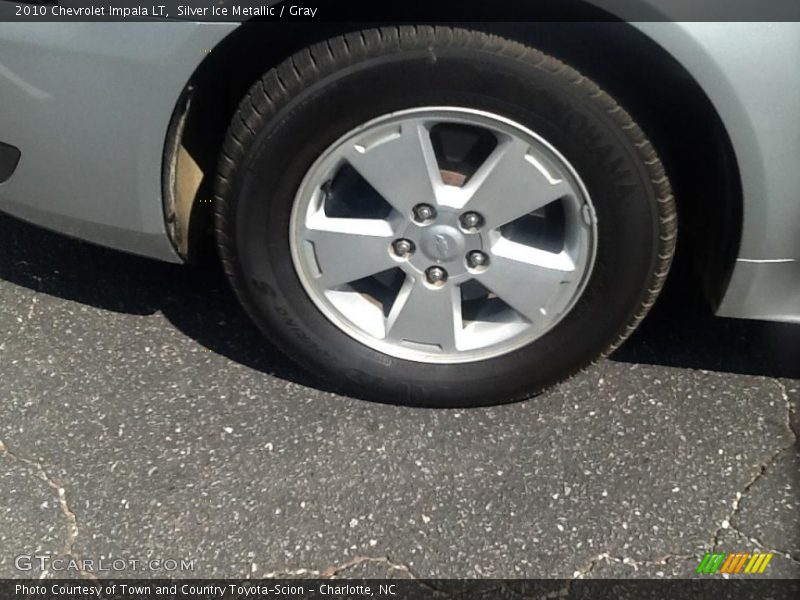 Silver Ice Metallic / Gray 2010 Chevrolet Impala LT