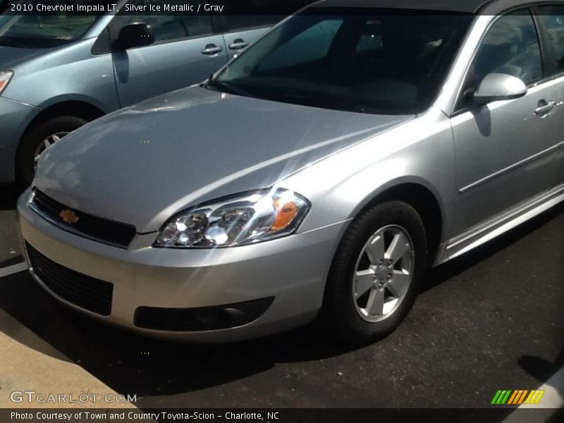 Silver Ice Metallic / Gray 2010 Chevrolet Impala LT