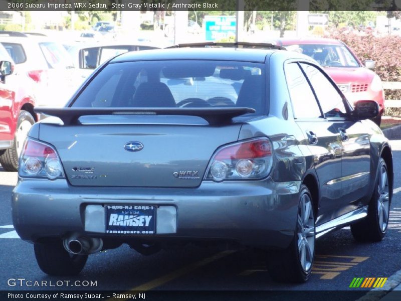Steel Gray Metallic / Anthracite Black 2006 Subaru Impreza WRX Sedan