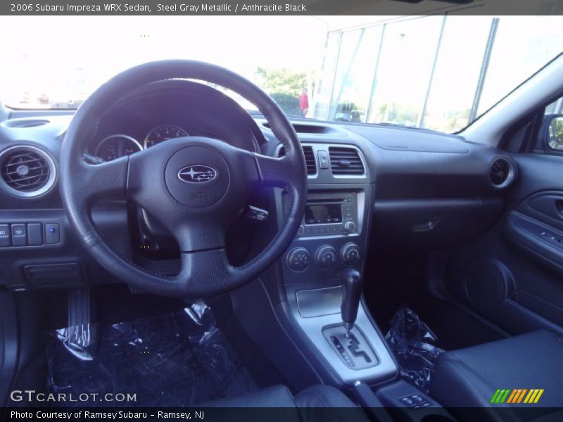 Steel Gray Metallic / Anthracite Black 2006 Subaru Impreza WRX Sedan