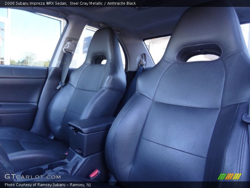 Steel Gray Metallic / Anthracite Black 2006 Subaru Impreza WRX Sedan