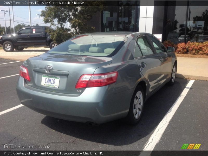 Aloe Green Metallic / Bisque 2007 Toyota Camry LE