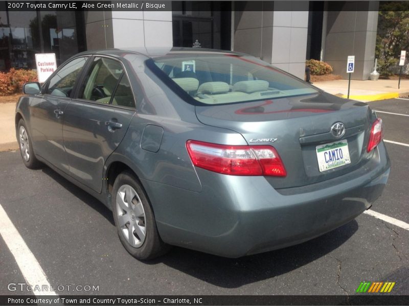 Aloe Green Metallic / Bisque 2007 Toyota Camry LE