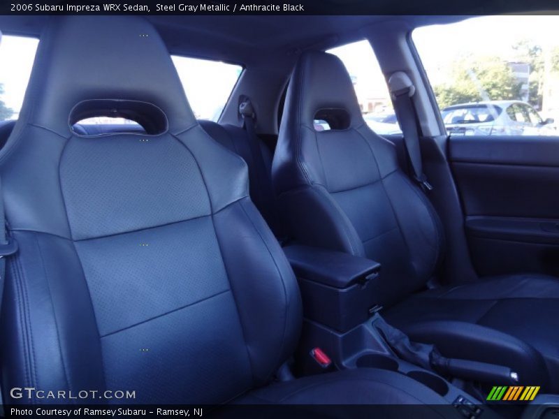 Steel Gray Metallic / Anthracite Black 2006 Subaru Impreza WRX Sedan