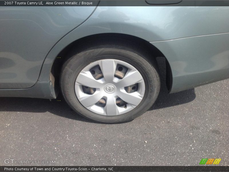 Aloe Green Metallic / Bisque 2007 Toyota Camry LE