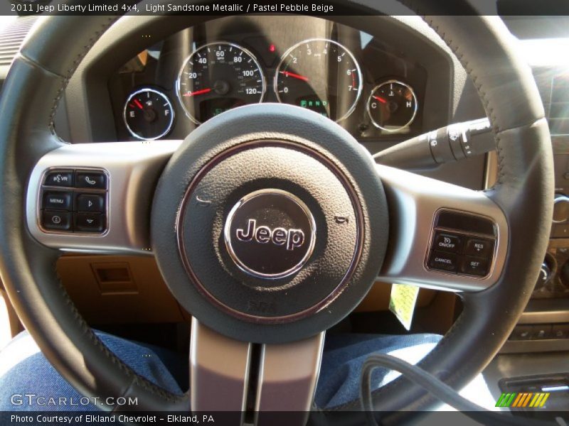 Light Sandstone Metallic / Pastel Pebble Beige 2011 Jeep Liberty Limited 4x4