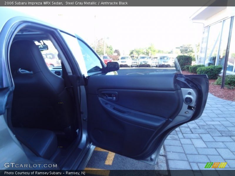 Steel Gray Metallic / Anthracite Black 2006 Subaru Impreza WRX Sedan
