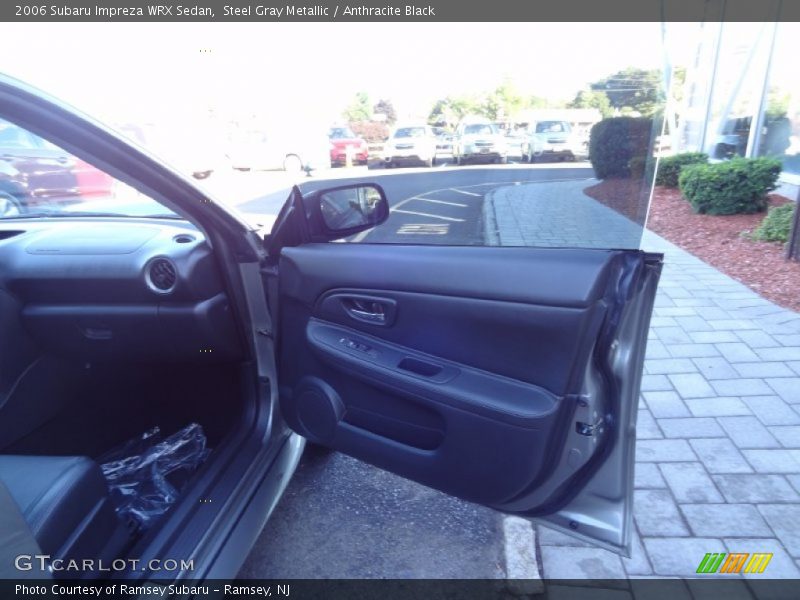 Steel Gray Metallic / Anthracite Black 2006 Subaru Impreza WRX Sedan