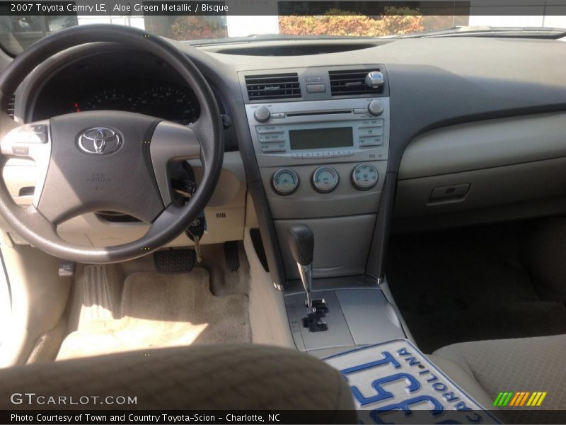 Aloe Green Metallic / Bisque 2007 Toyota Camry LE