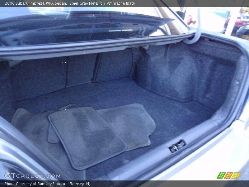 Steel Gray Metallic / Anthracite Black 2006 Subaru Impreza WRX Sedan