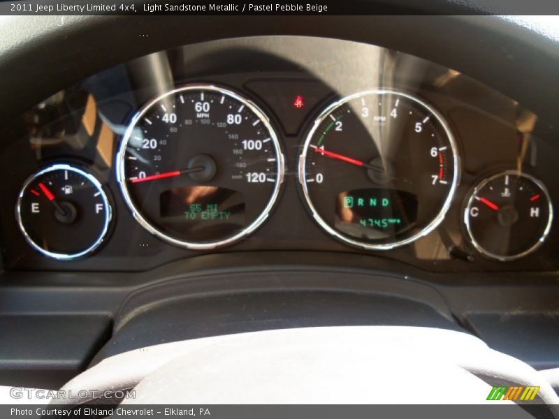 Light Sandstone Metallic / Pastel Pebble Beige 2011 Jeep Liberty Limited 4x4
