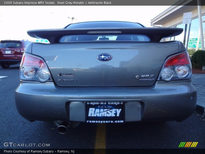 Steel Gray Metallic / Anthracite Black 2006 Subaru Impreza WRX Sedan